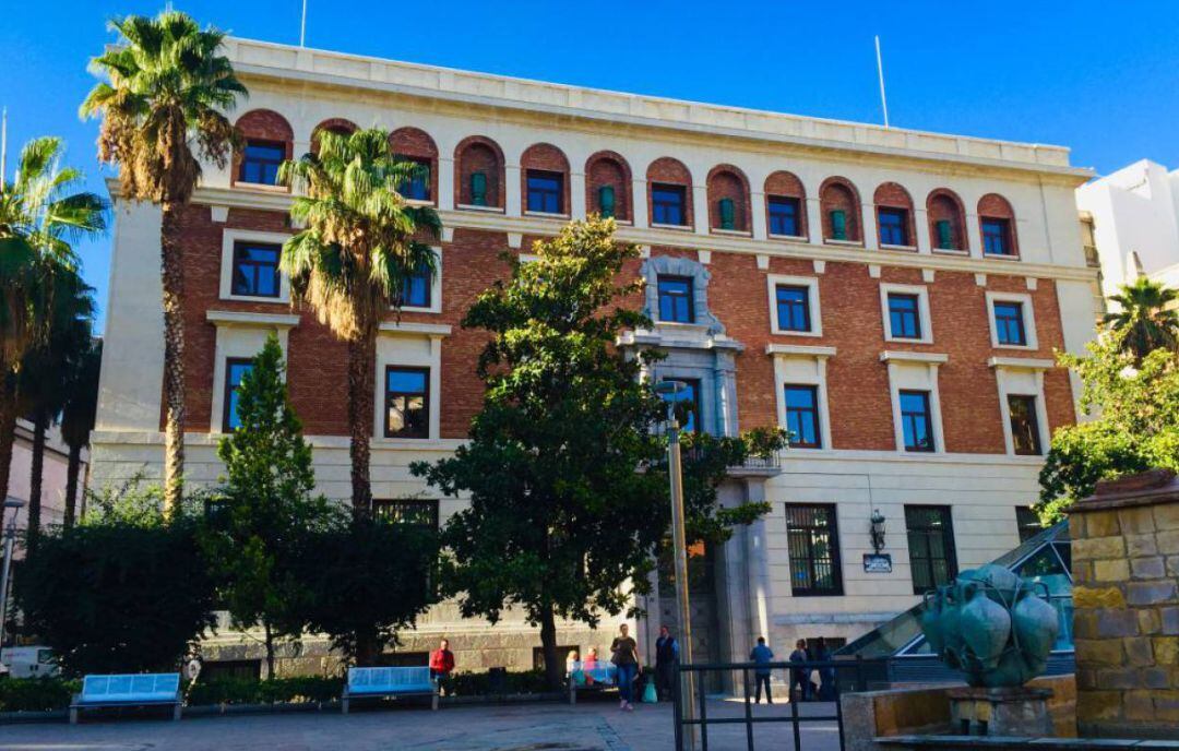 Edificio de Hacienda en Jaén.