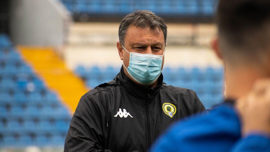 Manolo Díaz, entrenador del Hércules CF