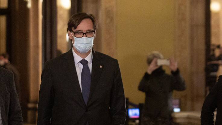 Salvador Illa: "Trabajamos en una alternativa en Cataluña a este camino que no lleva a ninguna parte"