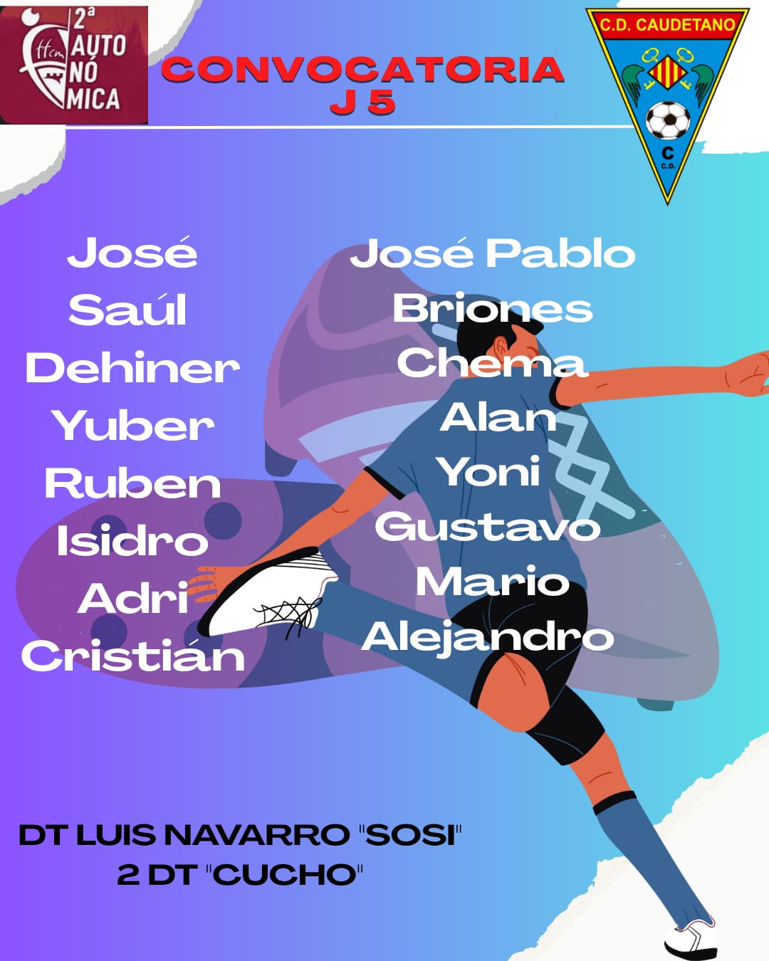 Convocatoria del Caudetano