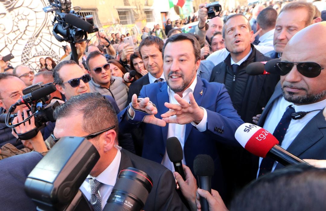 Matteo Salvini, ministro de Interior de Italia