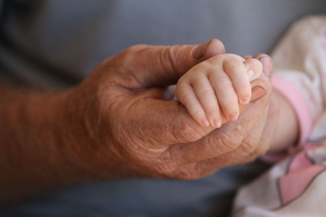 Un hombre italiano, padre de los 93 años