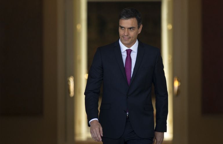 El presidente del Gobierno, Pedro Sánchez. 