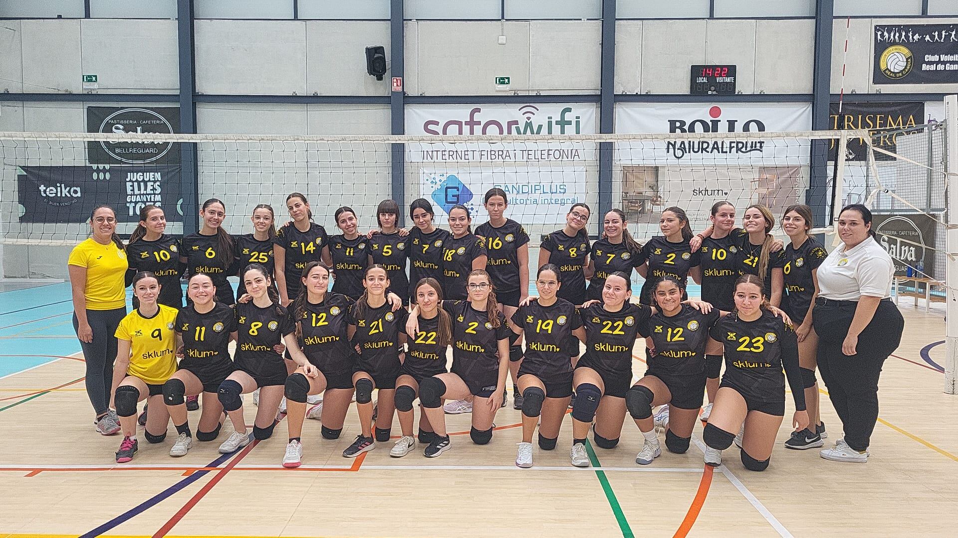 Cadete femenino del CV Real de Gandia