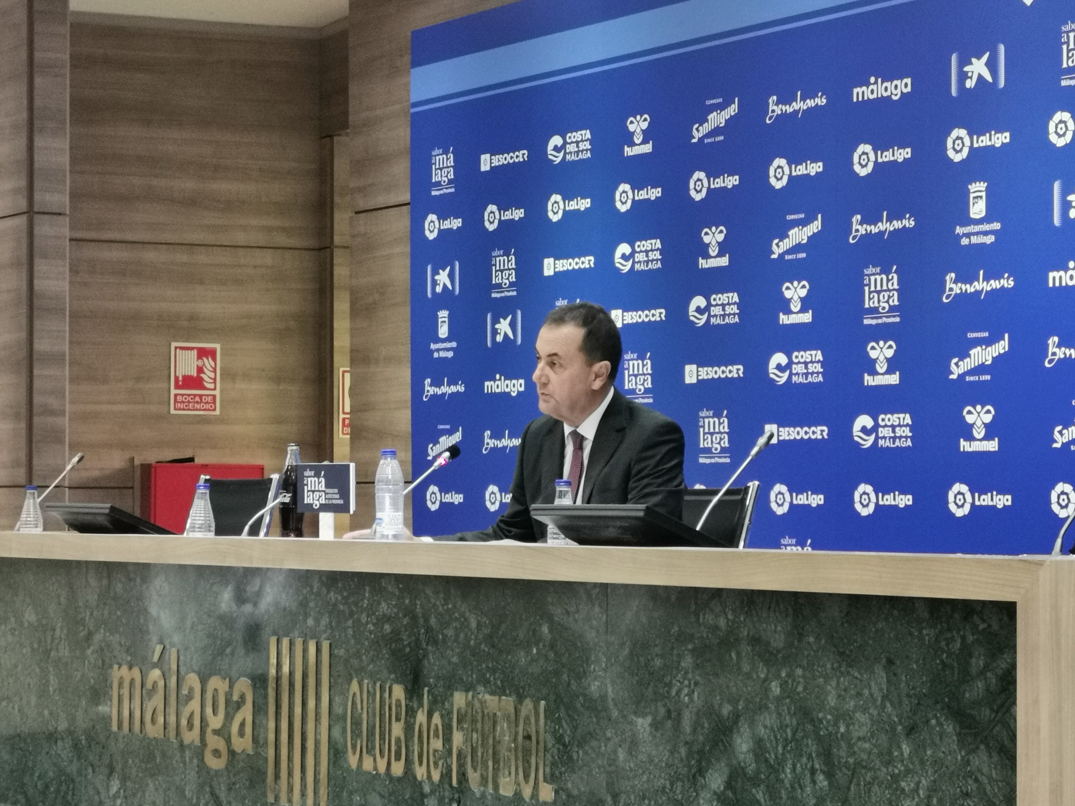 José María Muñoz, administrador judicial del Málaga