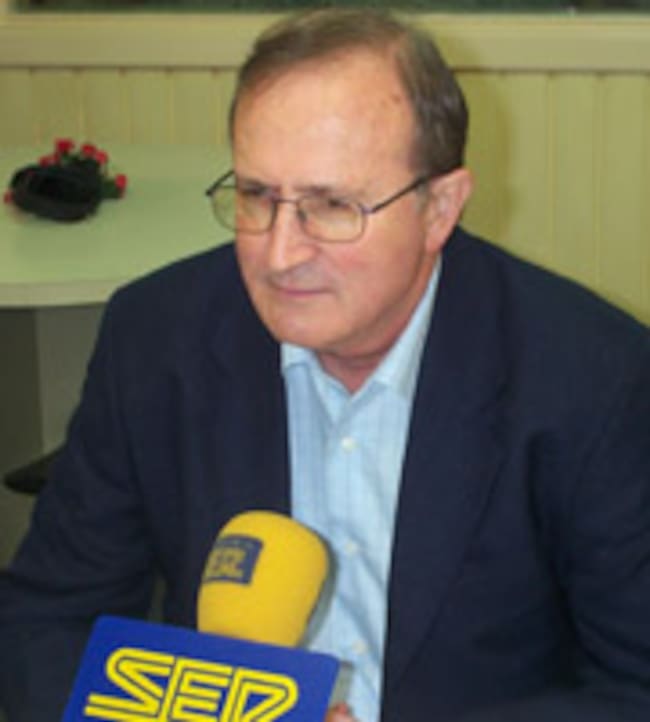 Francisco Viu en los estudios de Ser Aragón Oriental