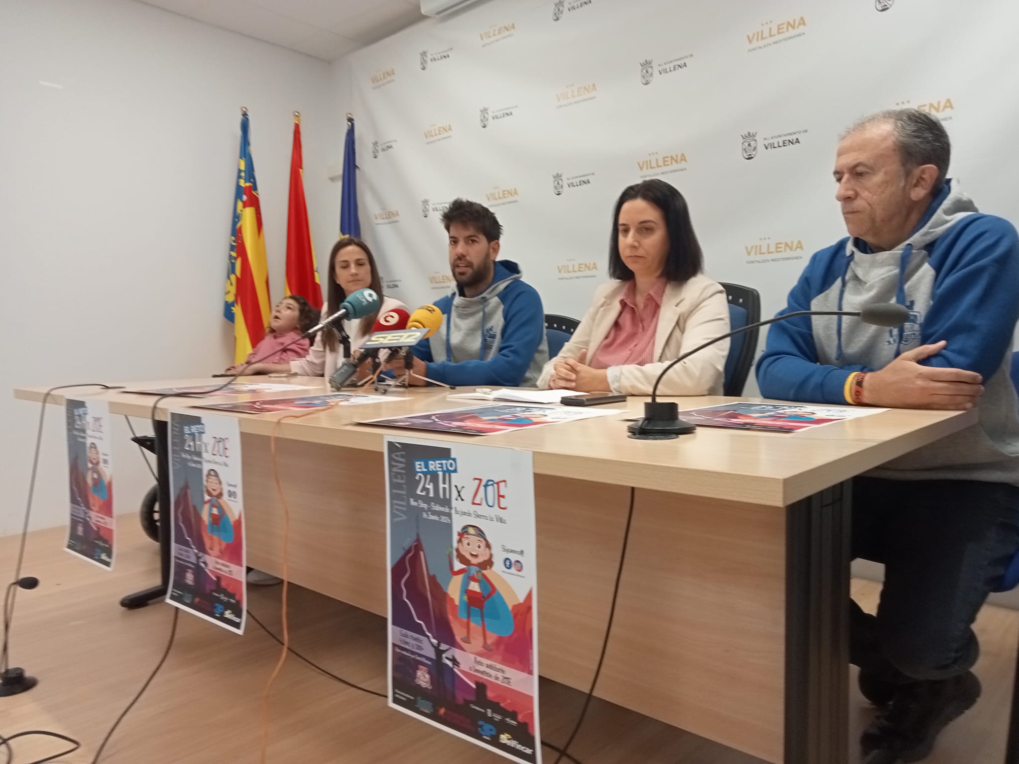 Presentación del evento deportivo y solidario