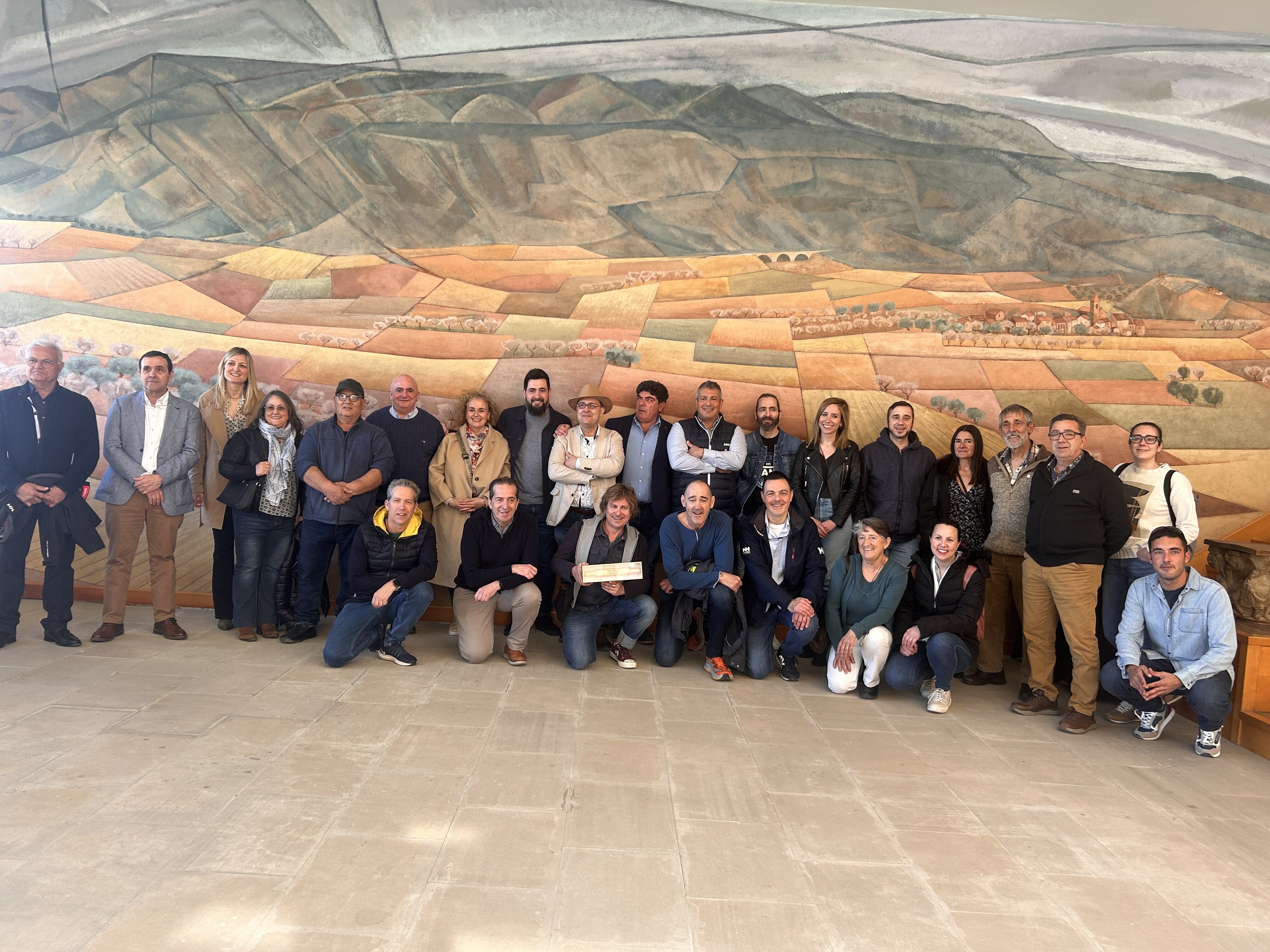 Asistentes a la fiesta del Gremio de Pasteleros de la provincia de Huesca