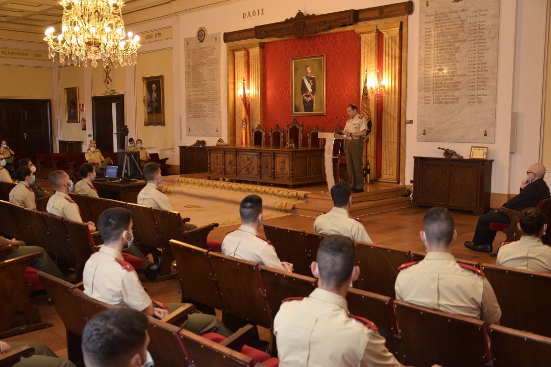 La Academía de Artillería reanuda las clases presenciales 