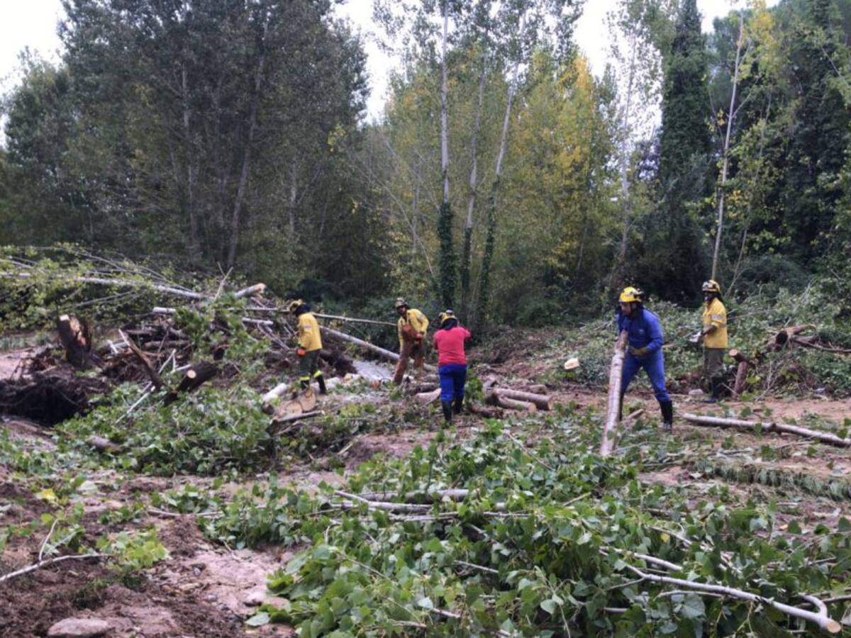 La primera estimación de daños por el temporal asciende a "millones de euros"