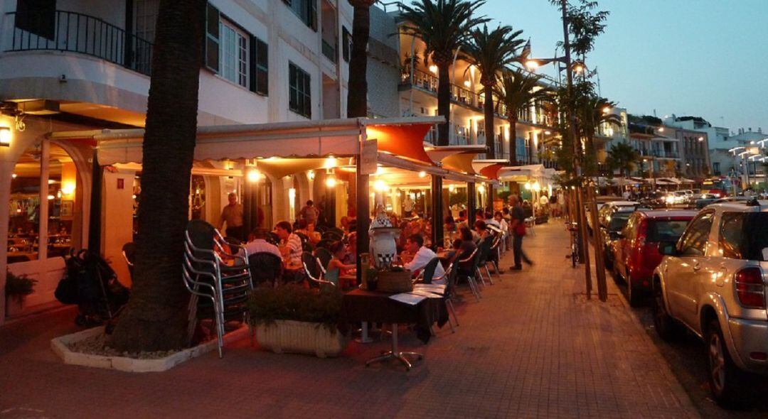 Imatge del port de Maó