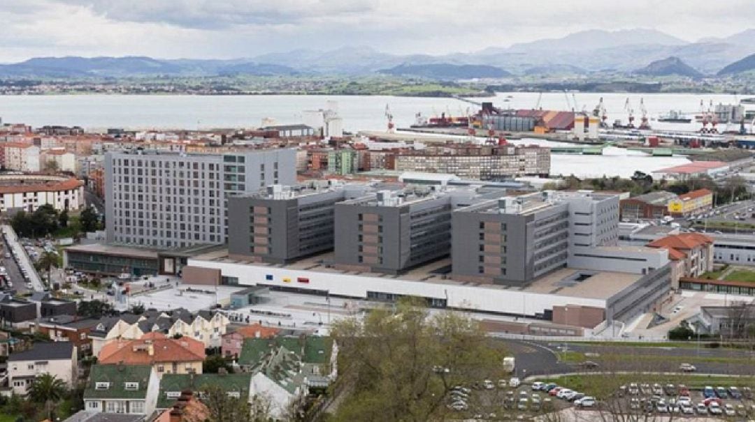 Hospital Marqués de Valdecilla, en Santander.