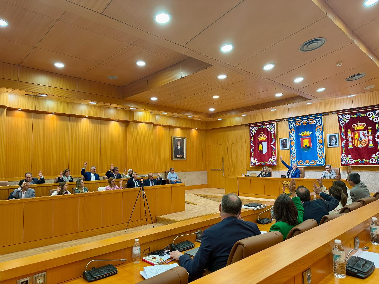 Votación por unanimidad en el pleno de marzo en Talavera