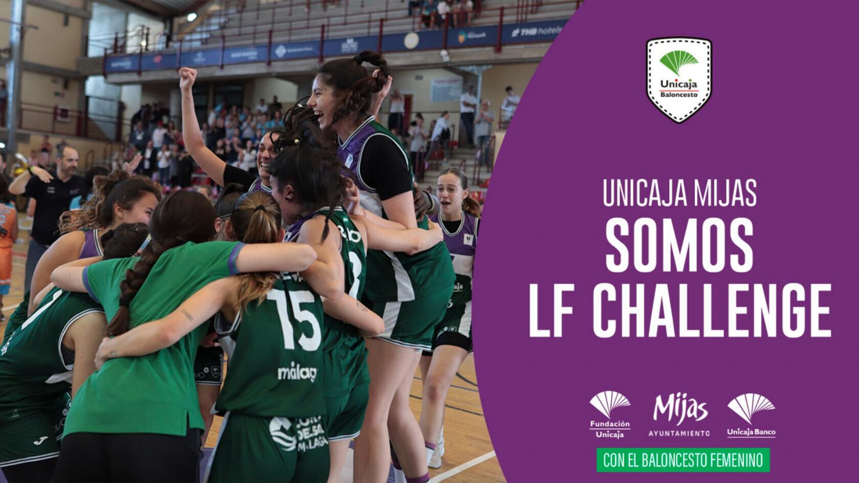 El Unicaja Femenino consiguió el ascenso a la Liga Challenge