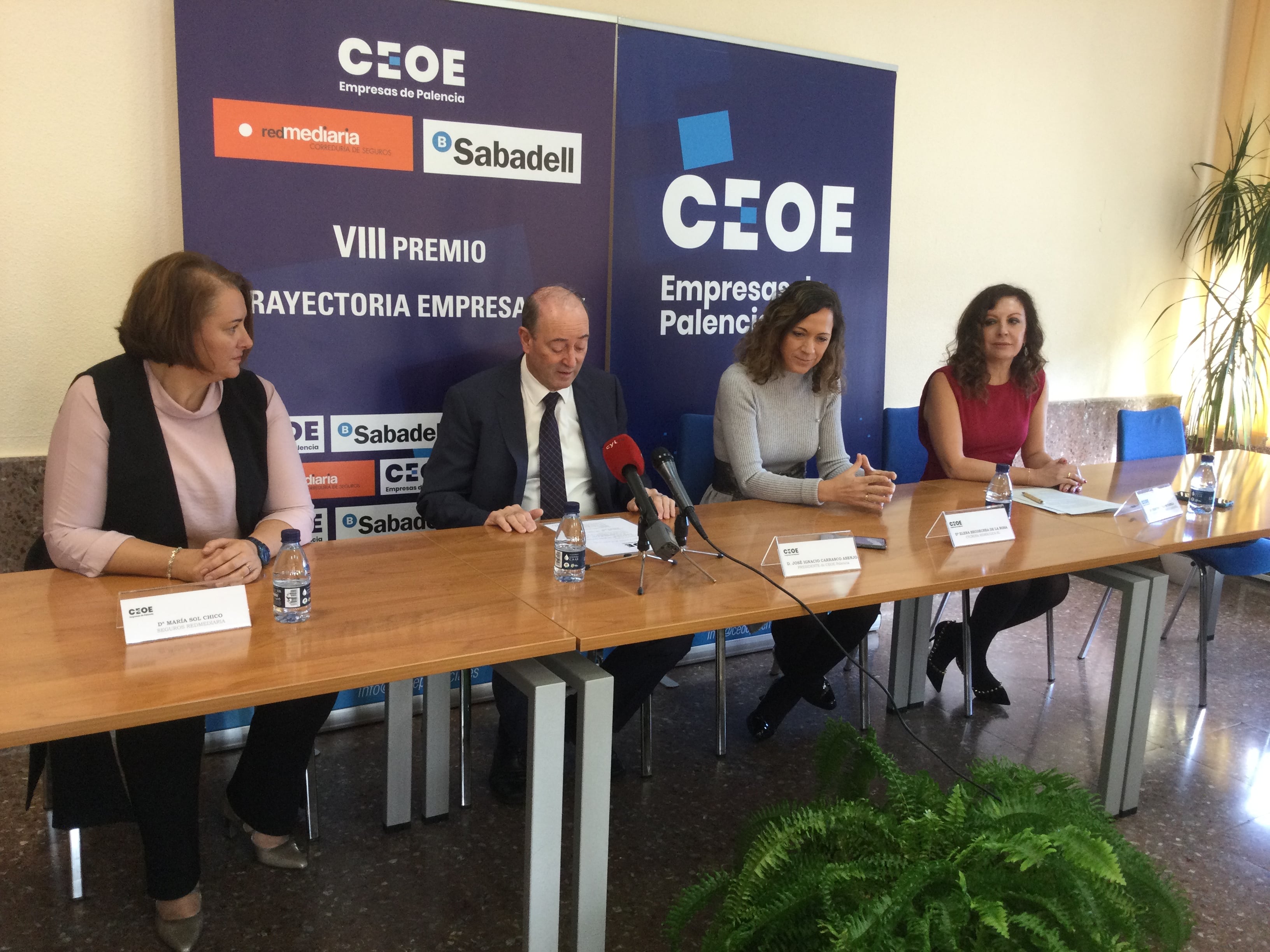 Presentación del VIII Premio Trayectoria Empresarial a la empresa CICROSA HIDRAULICA