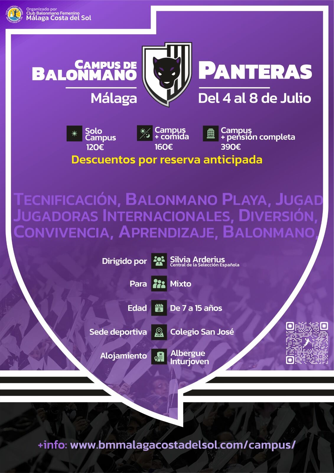 El Costa del Sol Málaga organiza un campus denominado Panteras el próximo mes de julio