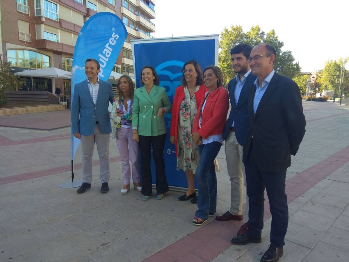 Casado, Martínez-Almeida y Fernández Mañueco participan el campaña electoral del PP de Palencia