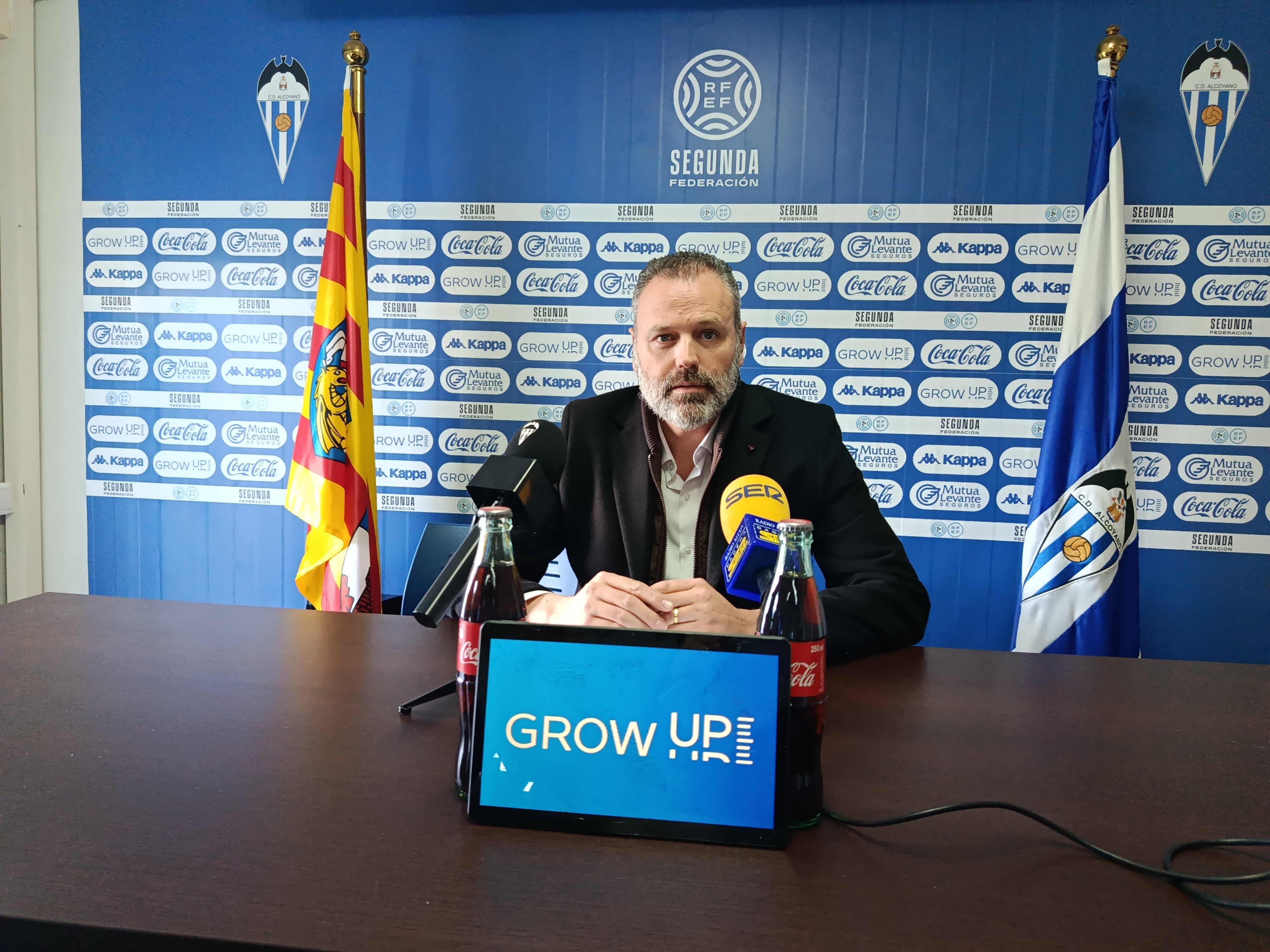 Txiki Linares es presidente del CD Alcoyano
