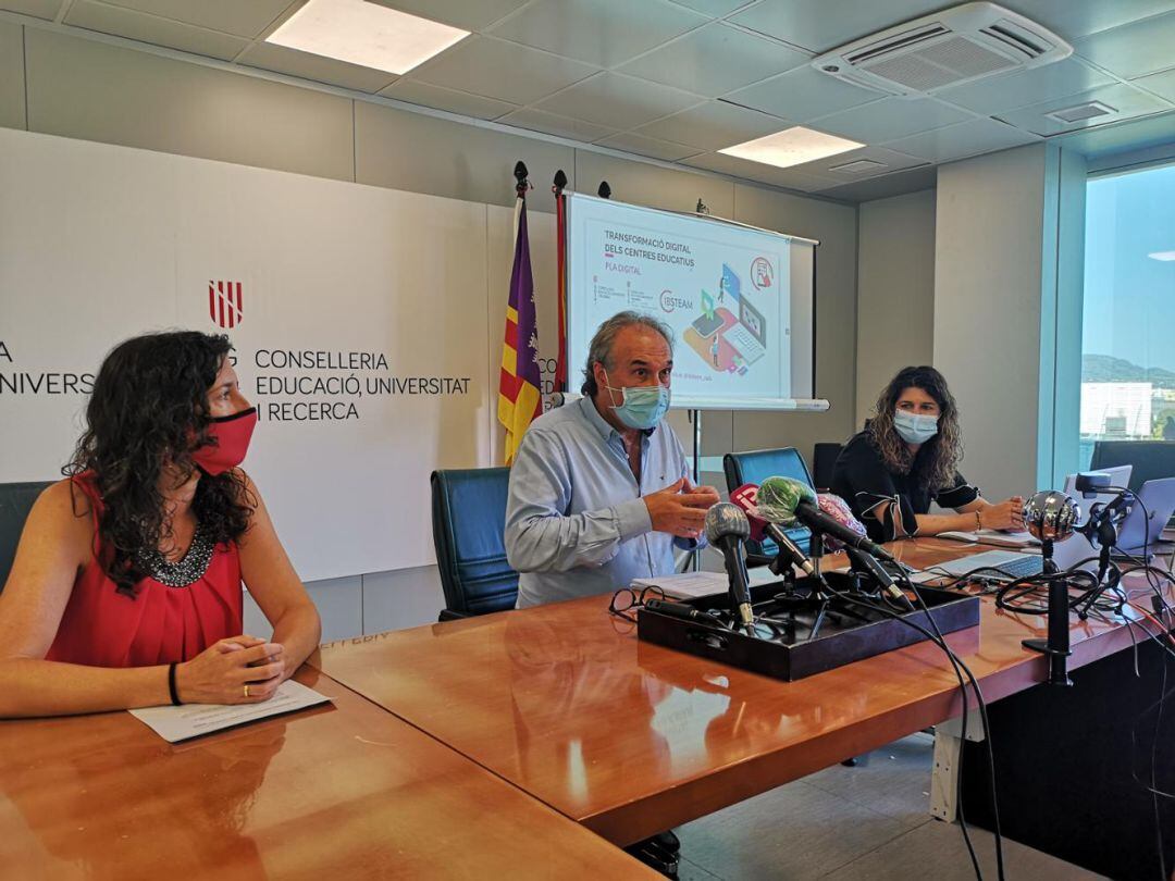 Educación ha presentado el Plan de digitalización de los centros educativos de Balears