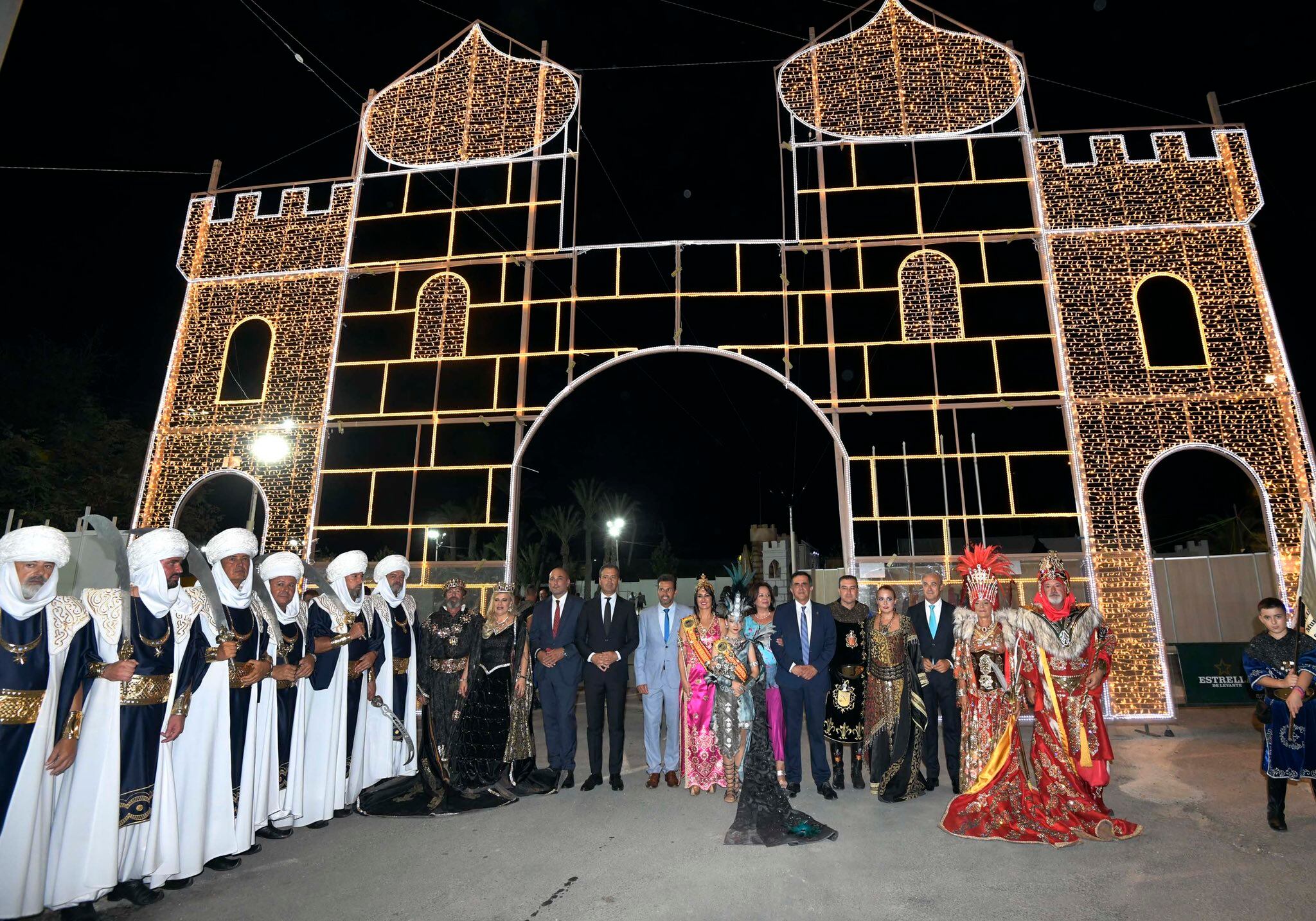 Inauguración del nuevo Campamento Medieval de las fiestas de Moros y Cristianos de Murcia