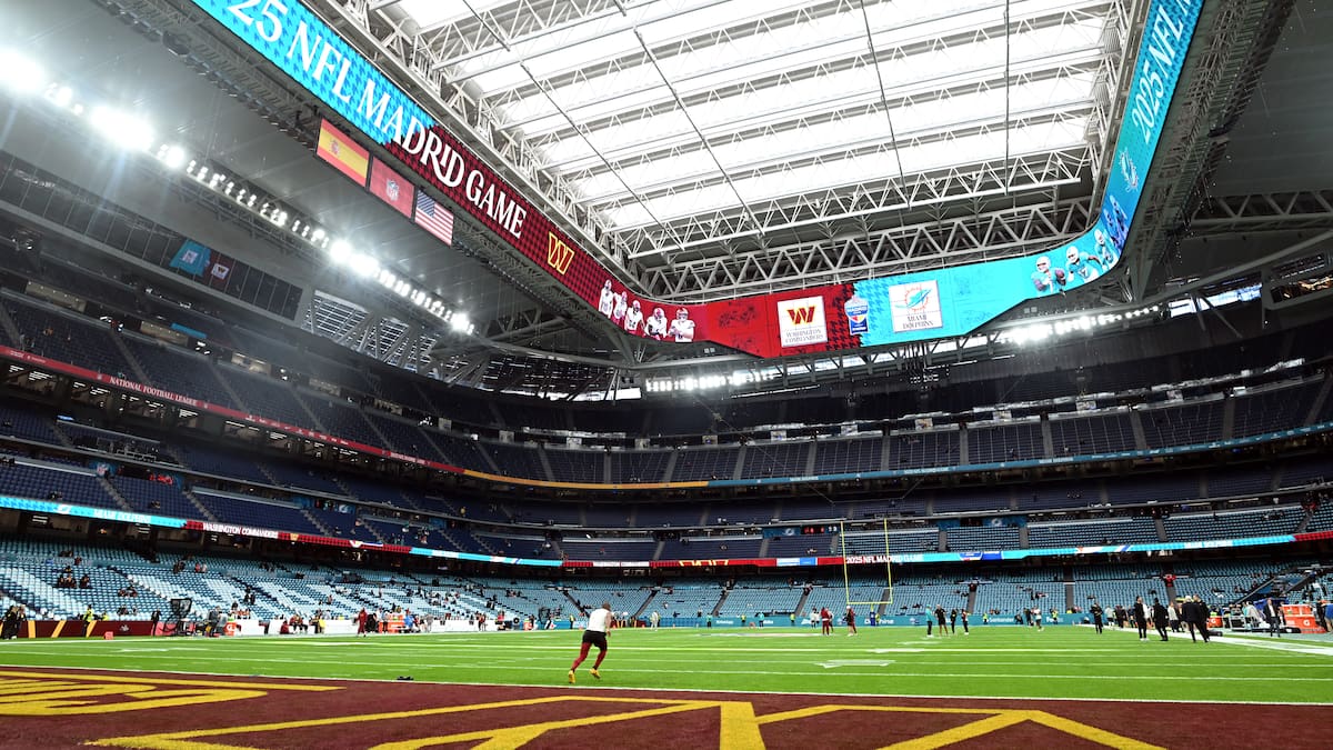 La NFL confirma su regreso a España: se jugará un partido en el Bernabéu en 2026
