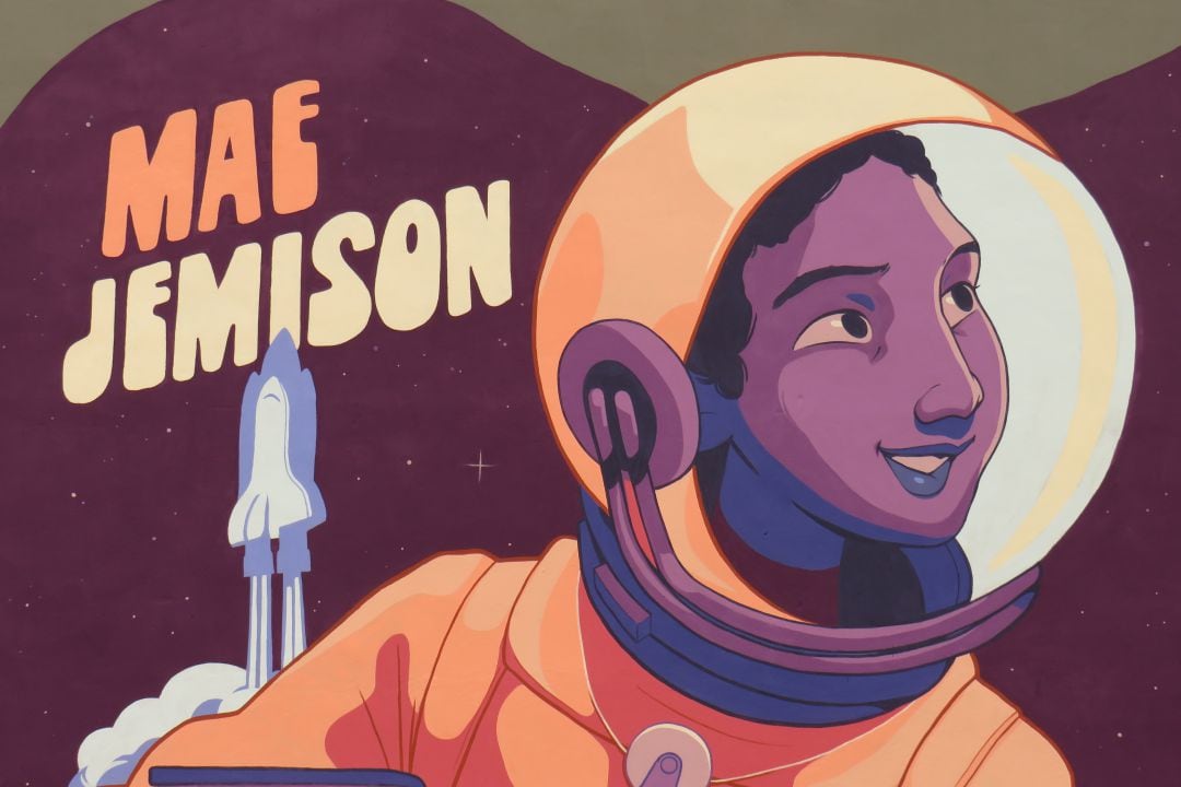 Mural de Mae Jemison