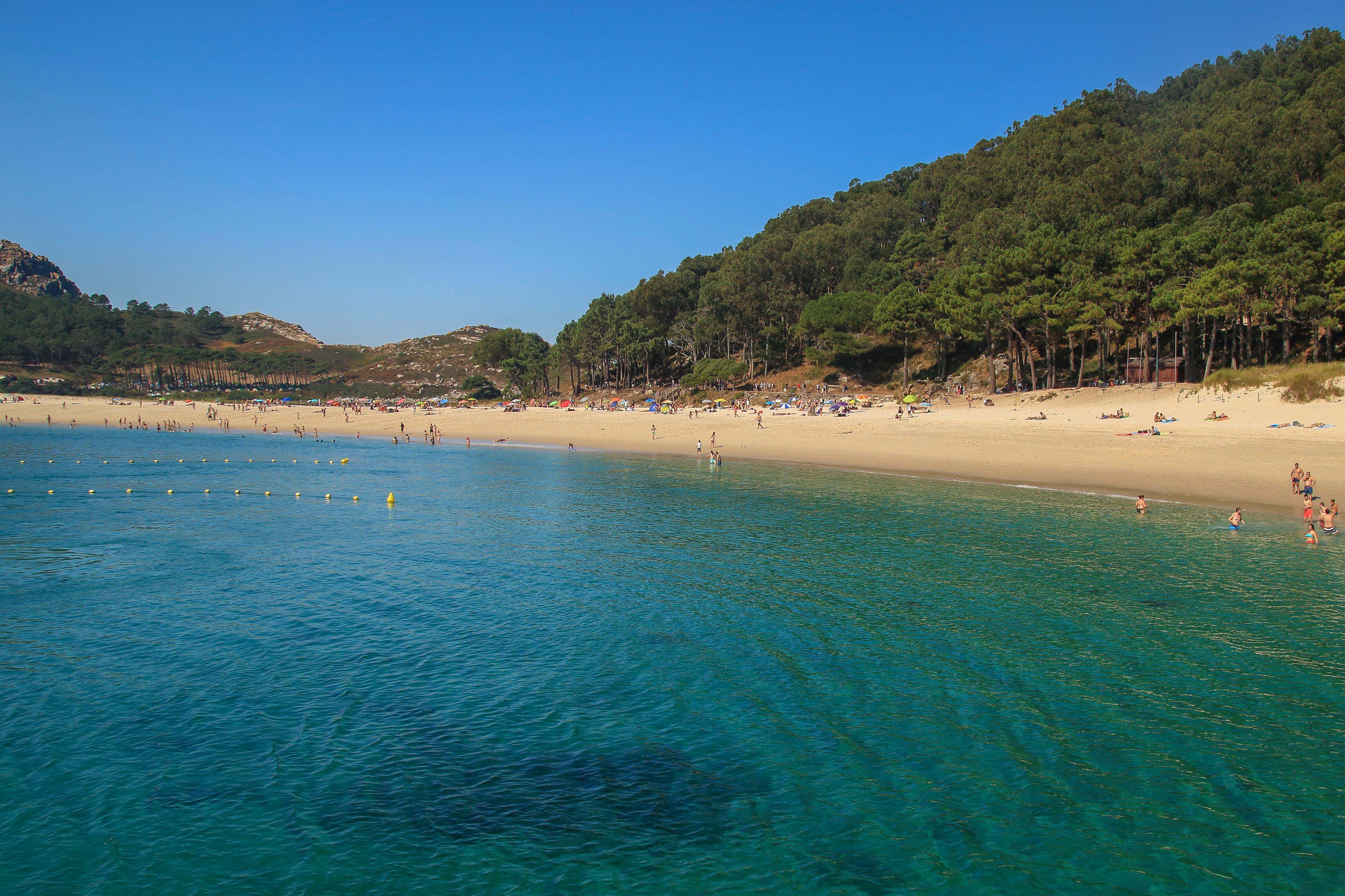 General view to Praia de Figueiras