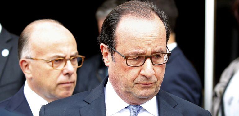 El presidente de Francia François Hollande se ha desplazado al lugar del ataque en Normandía.