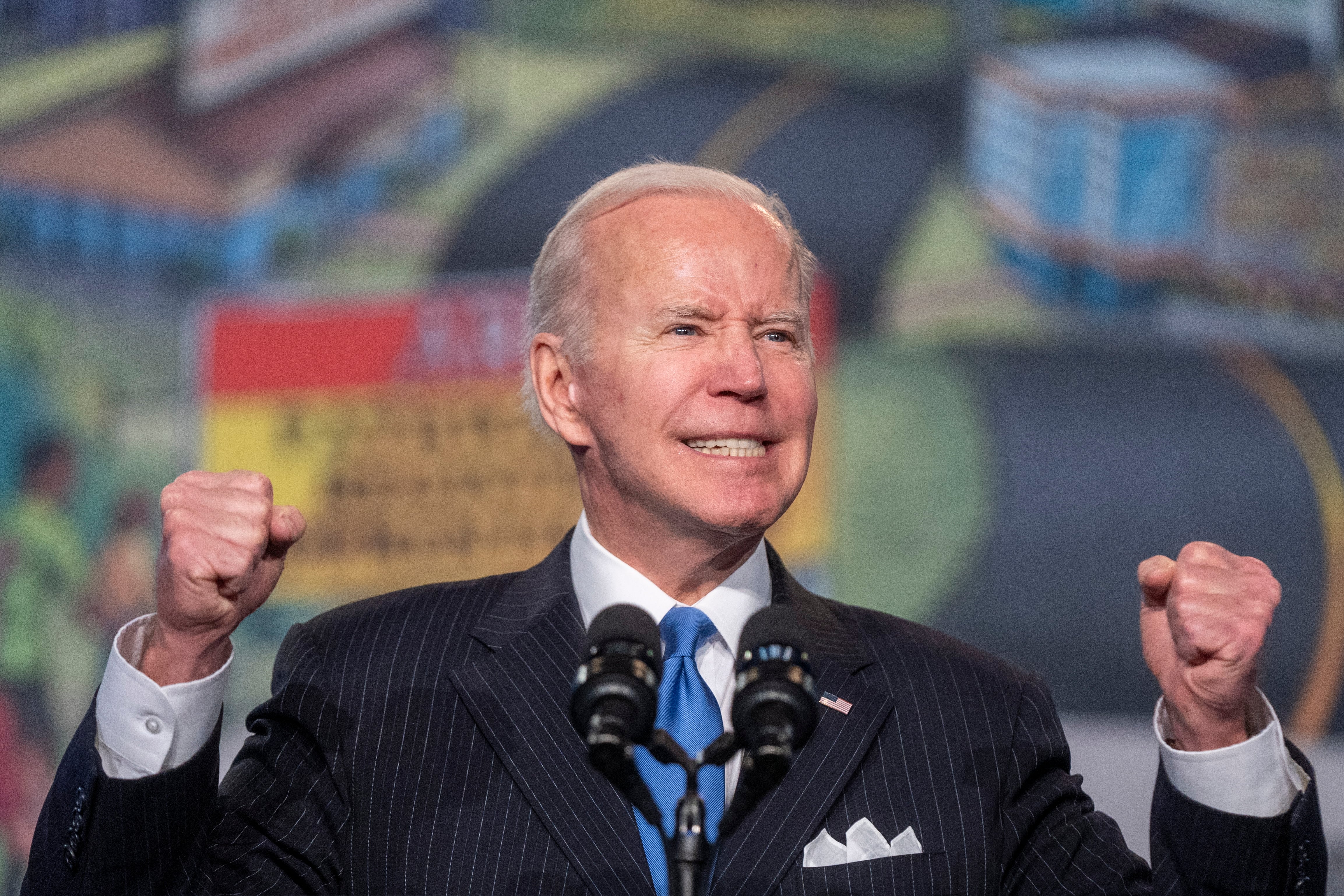 El presidente de Estados Unidos, Joe Biden, durante una rueda de prensa