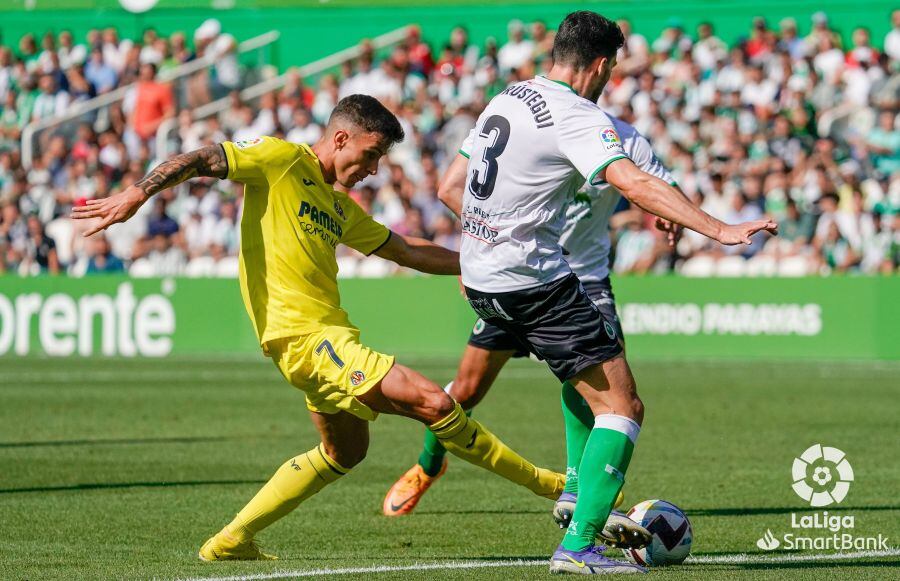 Satrústegui, en el debut liguero en Segunda