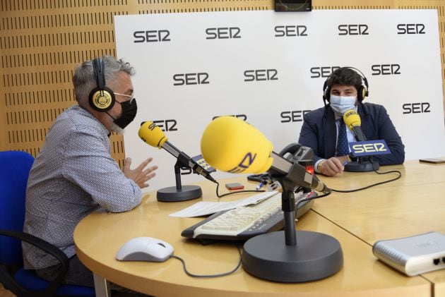 López Miras entrevistado en Radio Murcia