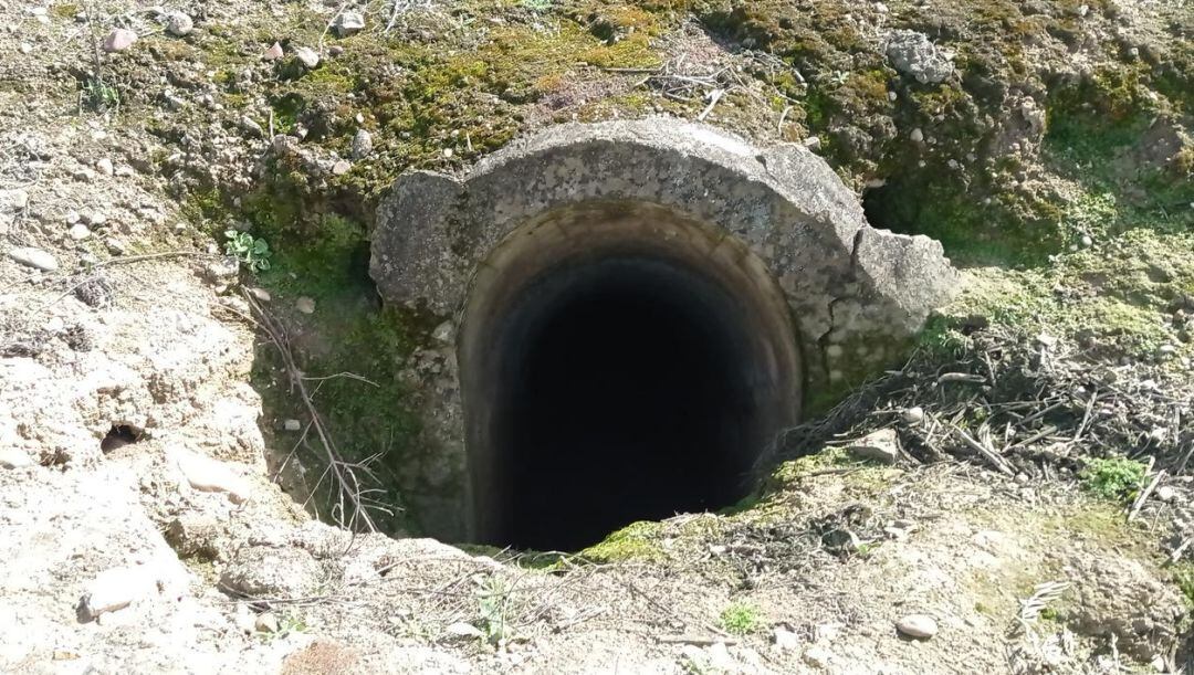 Túnel de la Guerra civil en Marmolejo.