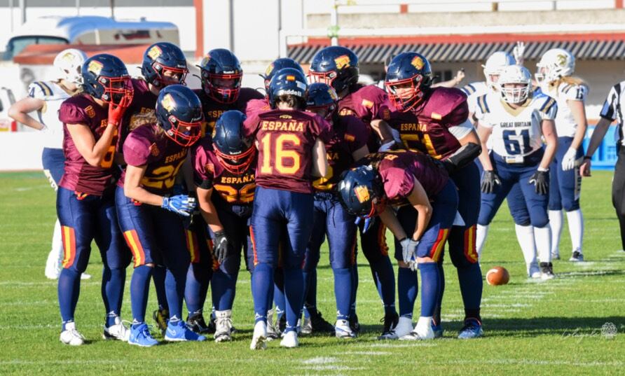 La selección española de fútbol americano juega en Jaca este sábado