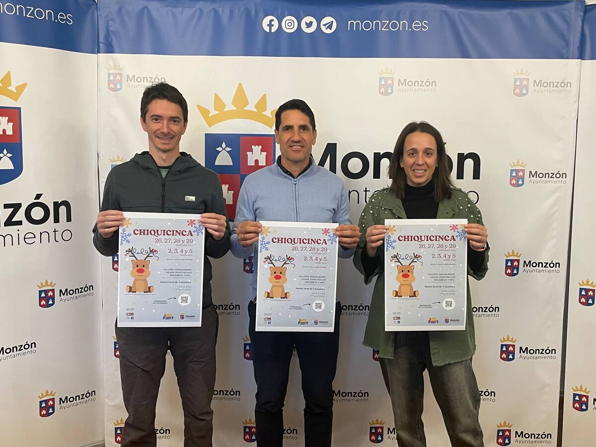 Chiquicinca cumple 30 años en Monzón con una gran programación infantil