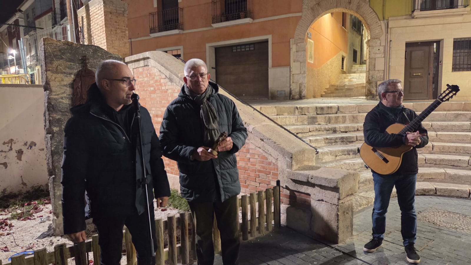 José Ramón Morales agradece a Salvatierra su presencia