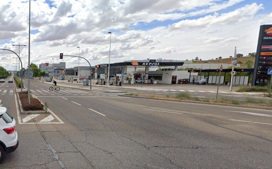 Tramo de la avenida de Salamanca, en Valladolid