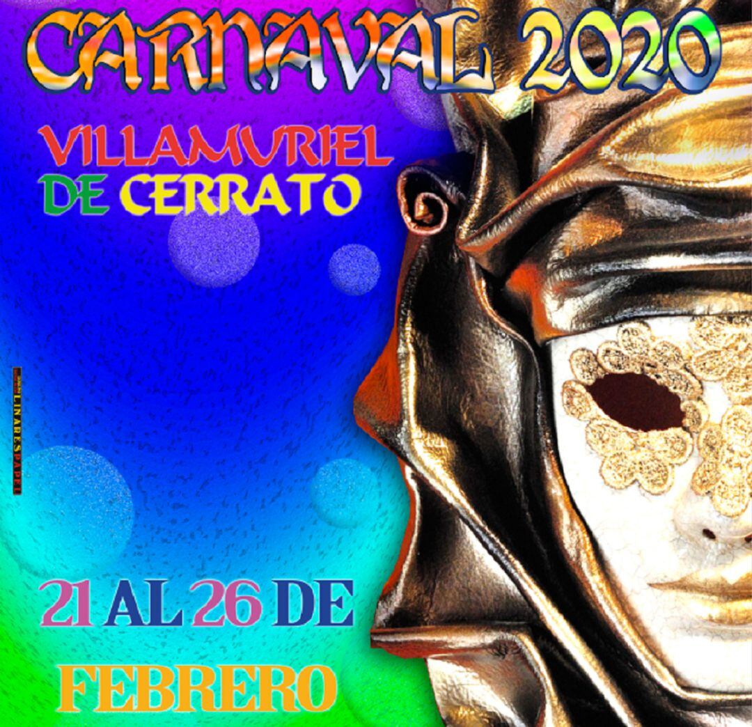 Cartel del Carnaval 2020 de Villamuriel de Cerrato