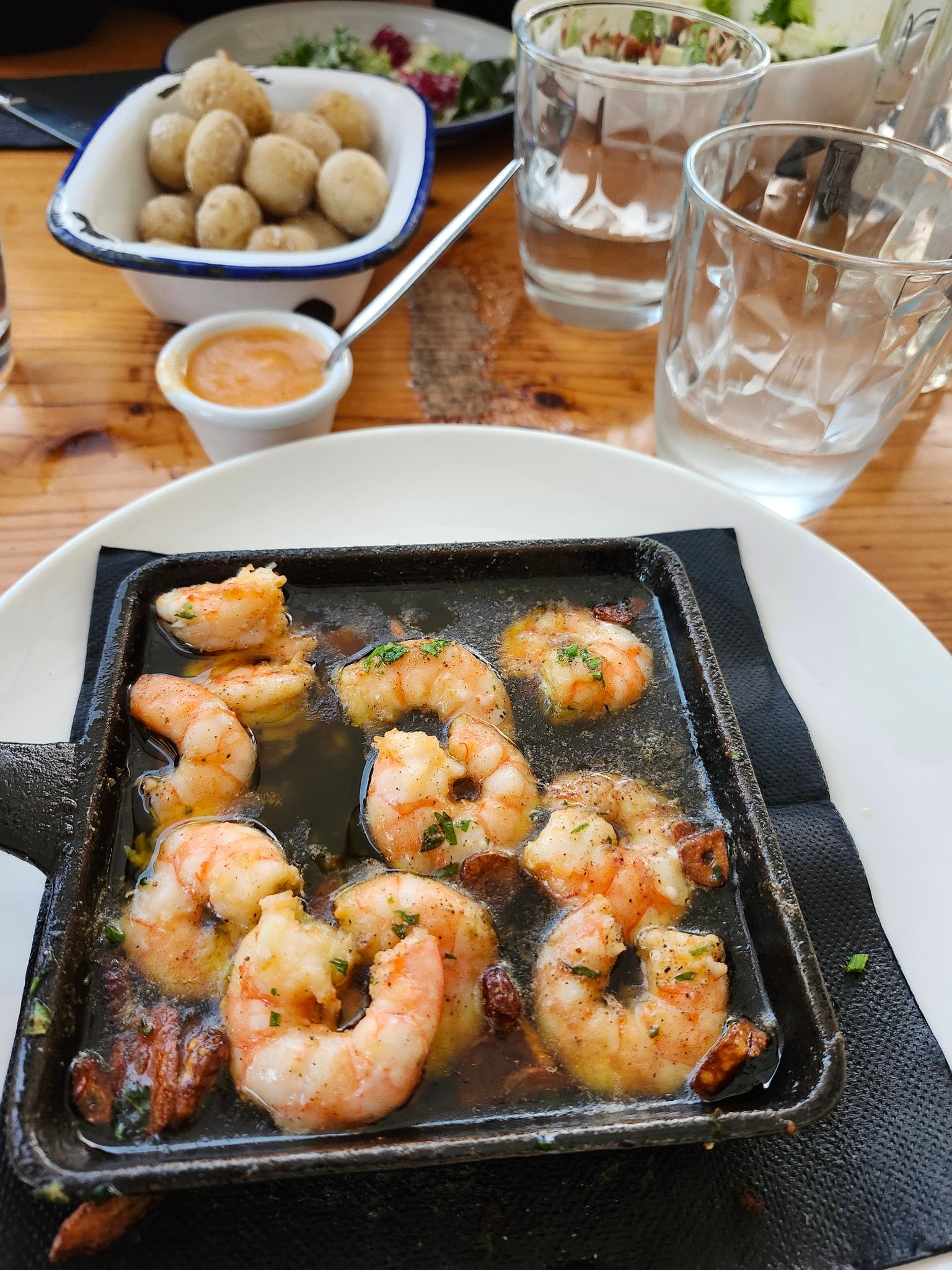 Comida típica canaria que han probado Josh y su familia