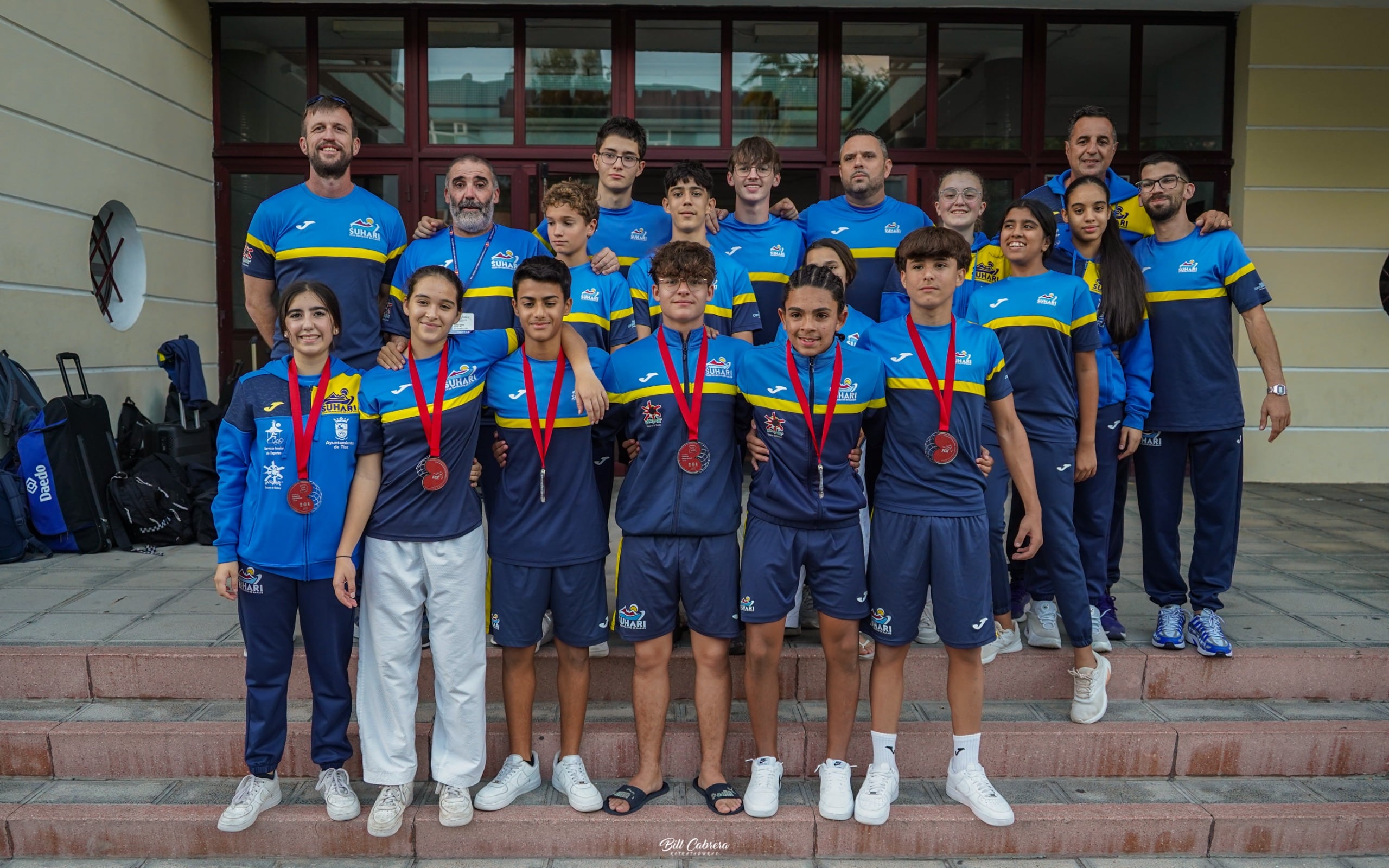 Expedición del Suhari Tías en el XXXIII Campeonato Regional de Karate “Pepe Pérez”.