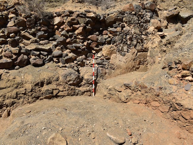 BETANCURIA (FUERTEVENTURA), 18/04/2024.- Excavaciones llevadas a cabo en Betancuria (Fuerteventura) han conseguido documentar los restos originales de la iglesia del convento franciscano de San Buenaventura, fundado a principios del siglo XV y ejemplo de la primera misión conventual existente en Canarias, según han anunciado este jueves sus responsables. EFE/Tibicena Arqueología y Patrimonio SOLO USO EDITORIAL/SOLO DISPONIBLE PARA ILUSTRAR LA NOTICIA QUE ACOMPAÑA (CRÉDITO OBLIGATORIO)