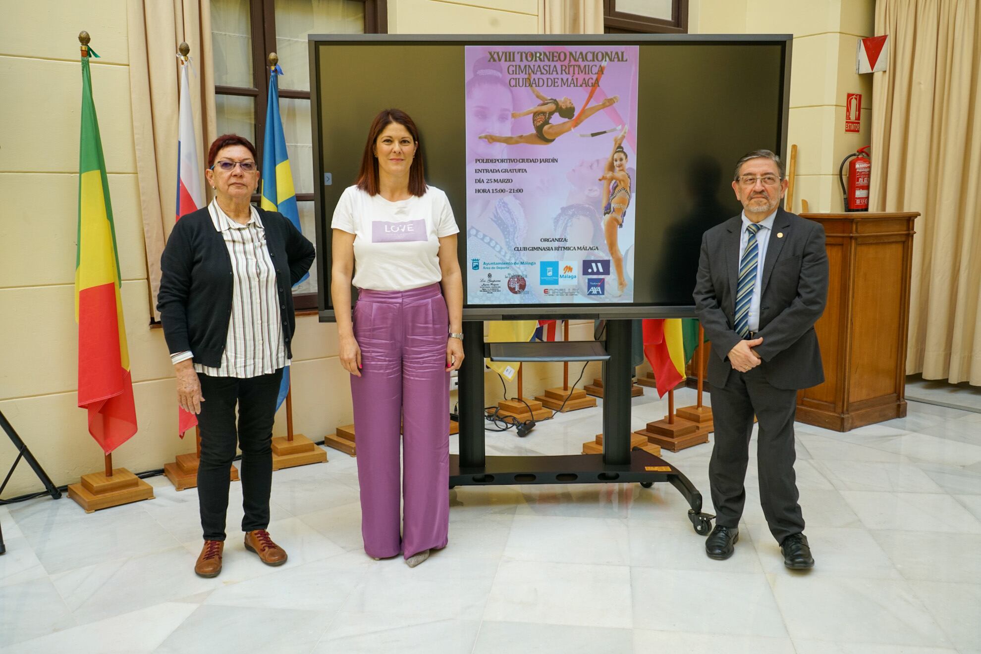 El torneo Ciudad de Málaga de gimnasia rítmica se celebrará este sábado en el pabellón Alfonso Queipo de Llano