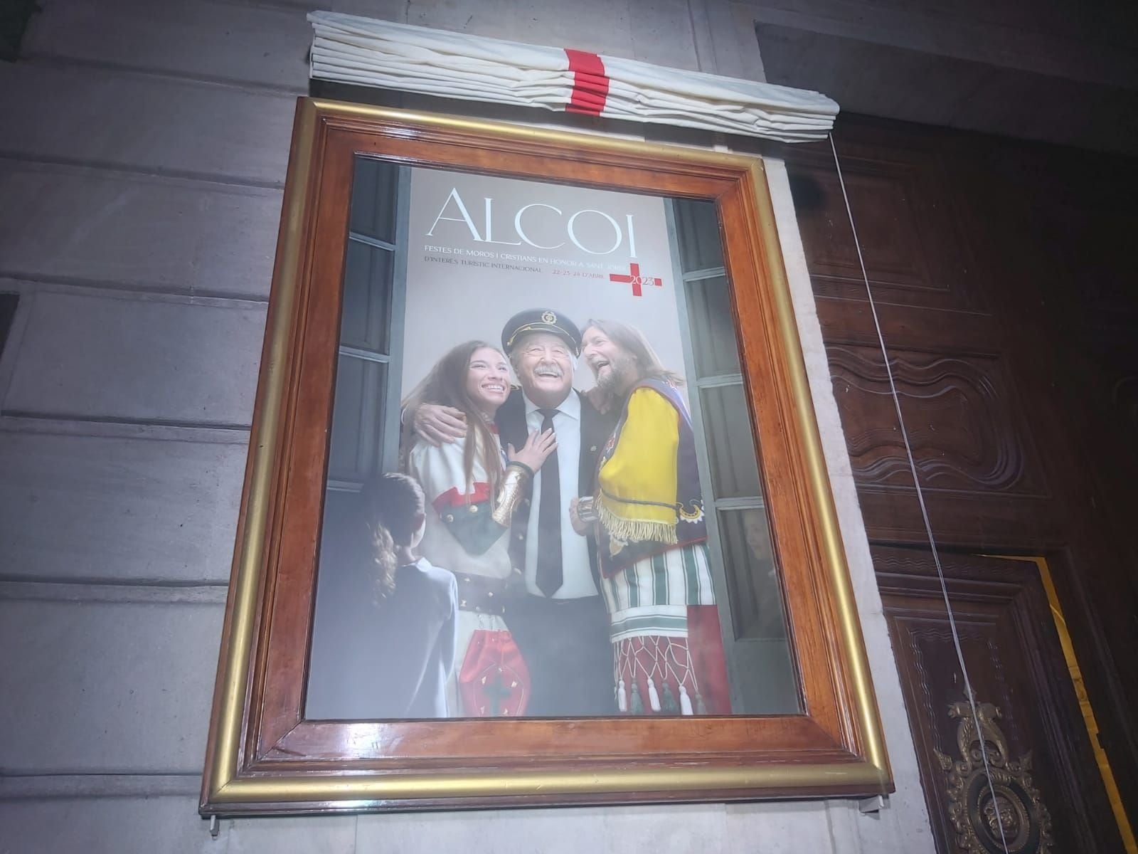 Cartel anunciador de las Fiestas de Moros y Cristianos de Alcoy 2023