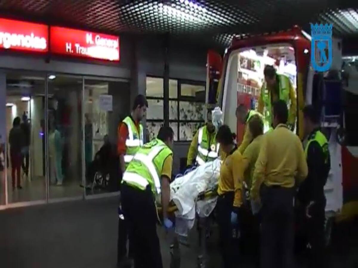 Herido grave al ser alcanzado por un rayo en Madrid