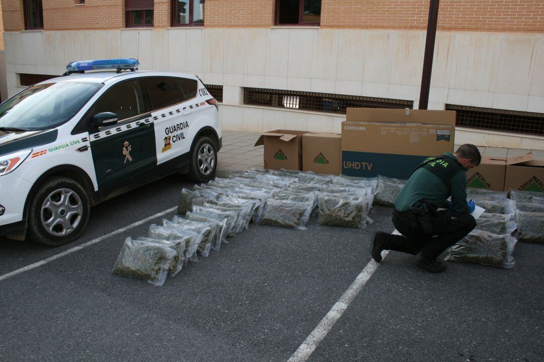 Droga incautada en Guadix