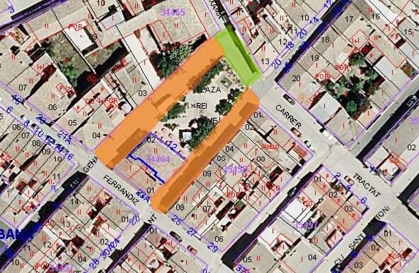 Plano de la zona cerrada al trafico