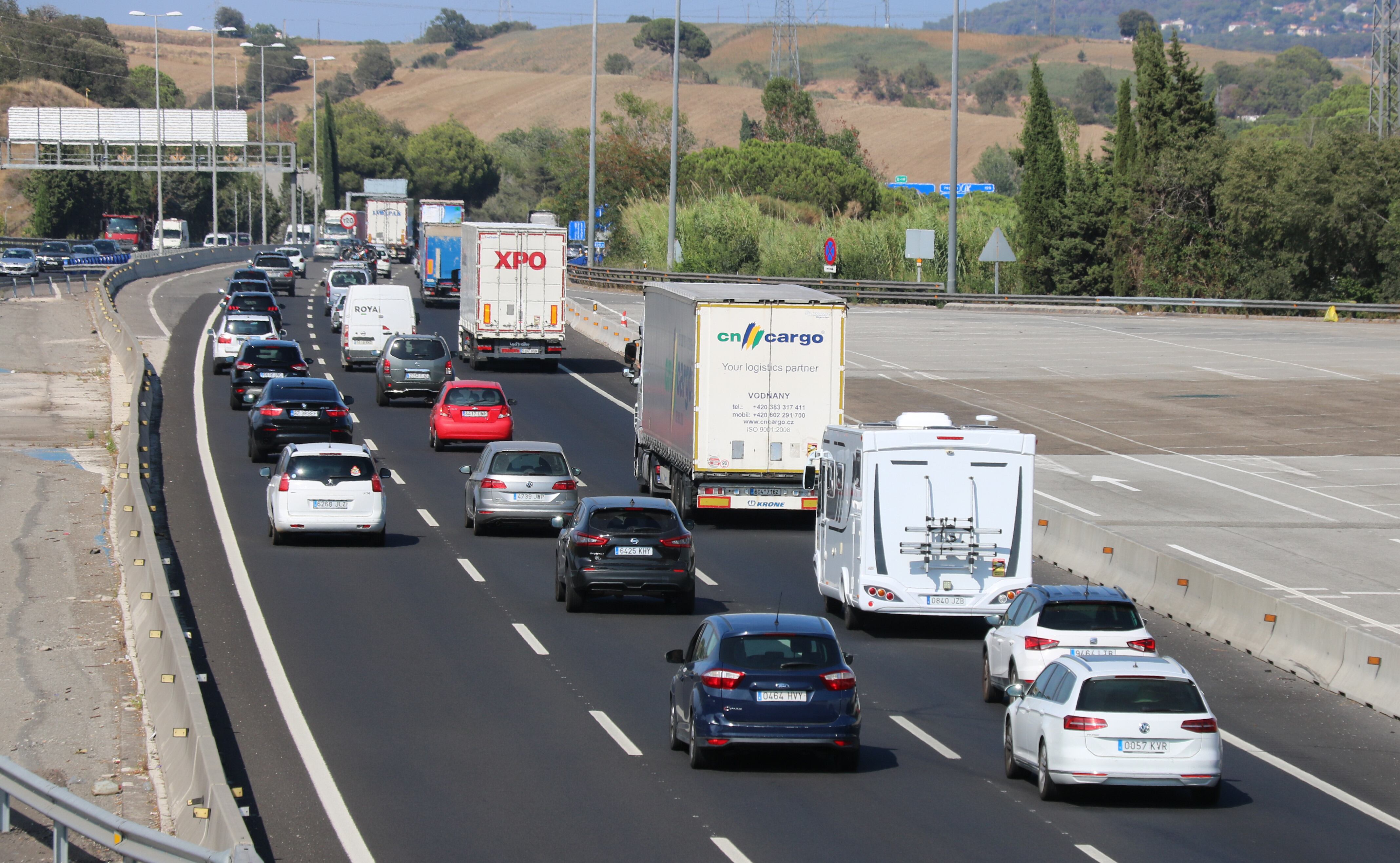 Trànsit demana extremar les precaucions a la carretera