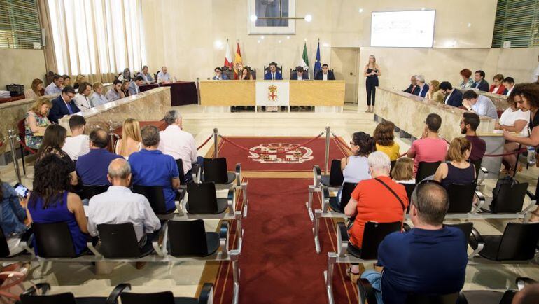 Sesión plenaria del día de ayer.