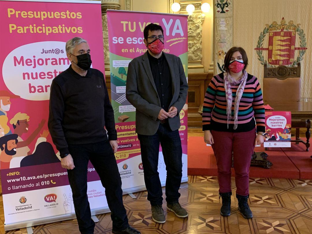 Presentación del proceso de Presupuestos Participativos de Valladolid que se llevará a cabo en 2021.