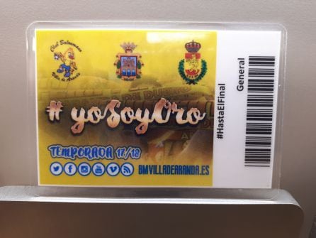 Este es el carné #HastaElFinal!