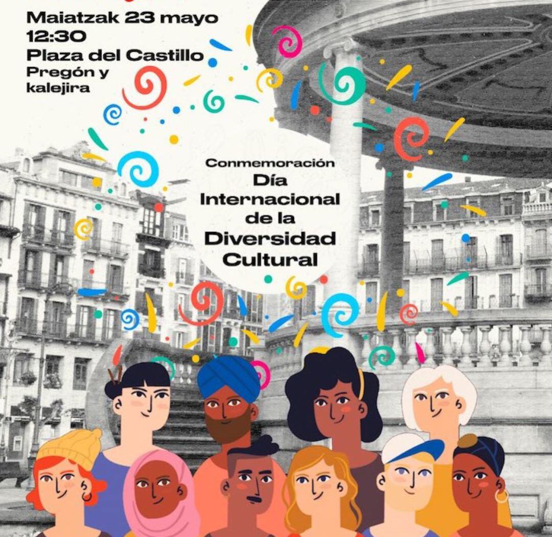 Cartel del acto del Día Mundial de la Diversidad Cultural